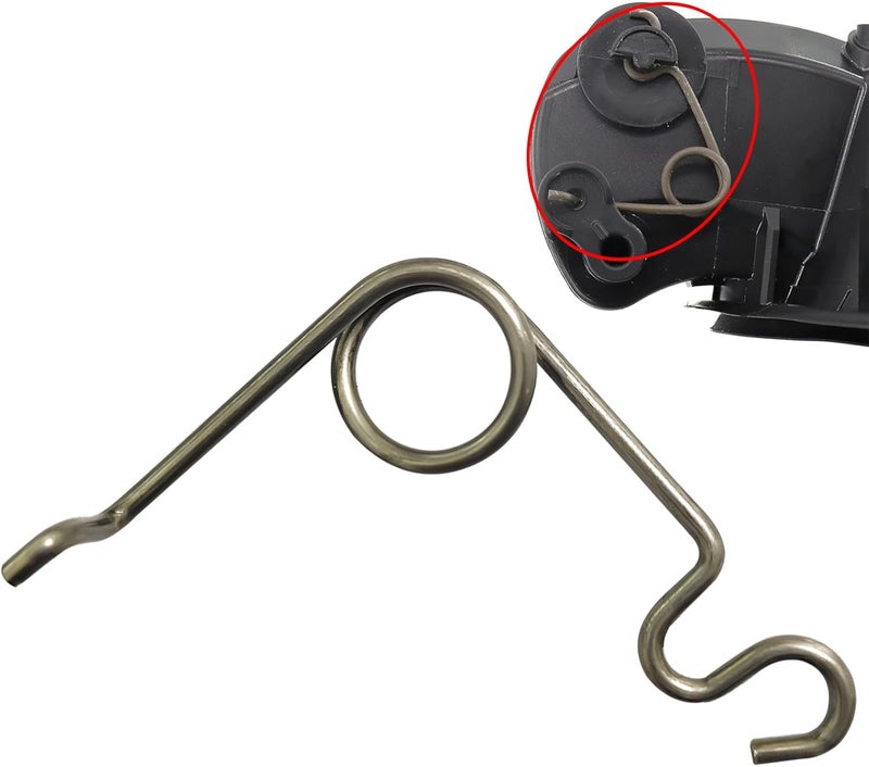 ROOTMUTIFY Fuel Door Lid Clip Spring for 2015-2024 Ford F150 Gas Door Spring Repair Replacement (15-24 Spring) - Image 1